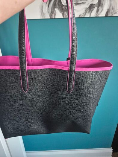 Lacoste tote bag reversible