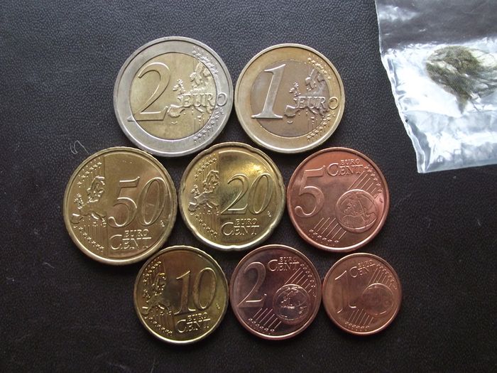 Ireland  2012 UNC Euro Coins Full Set