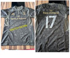 2018 2019 leinster rugby match worn jersey