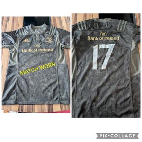 2018 2019 leinster rugby match worn jersey