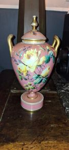 Antique Glass Urn