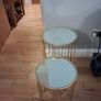 Glass circular occasional tables Image 2