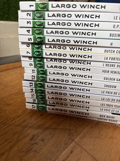 18 French comics Largo Winch in French