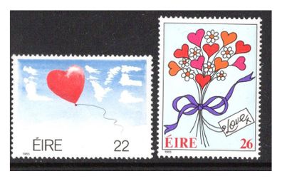 1985 Ireland Love Commemorative Stamps Mint Never Hinged (MNH)