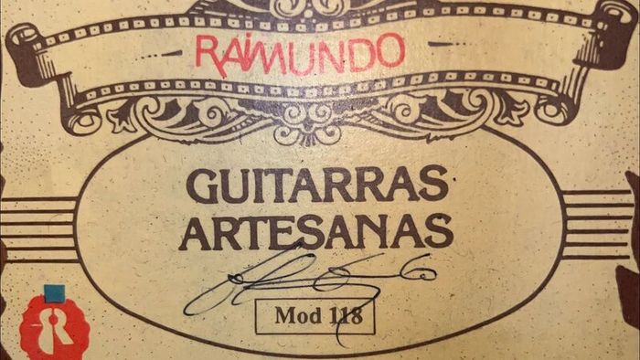 Raimundo model 118 Classical Guitar - Made in Spain