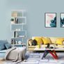 Freestanding bookcase with 6 levels Standing Shelf for Presentation S-style design Image 6