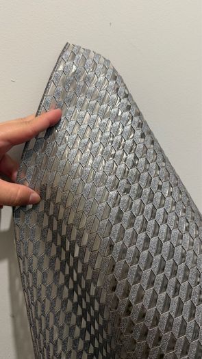 Embosed table runner