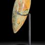 Exquisite Polished Green Smithsonite Heart on Custom Display Stand (21.3 x 15 x 8cm) - Natural Stone Image 5