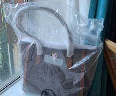 New Michael Kors Leida Signature Logo Tote handbag