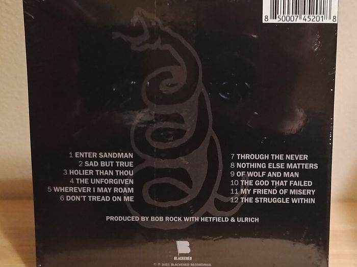 Metallica  Remastered CD Album
