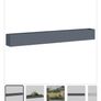 Anthracite grey steel planter (still in box) Image 2