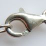 Vintage 925 Sterling Silver Pendant Necklace length 18" - 4g Image 8