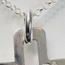 Solid Sterling Silver 925 Cross Pendant & Chain Necklace - 45cm, 7.16g Image 4