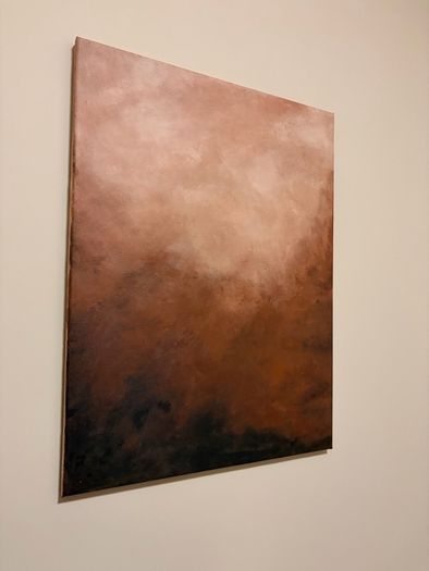 Original hand painted abstract painting on canvas