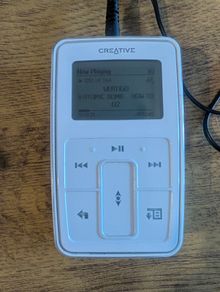 Creative Zen Micro MP3 player White