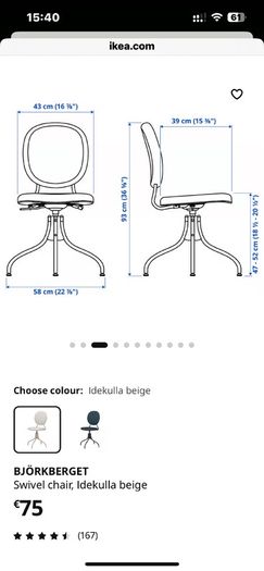 Swivel chair