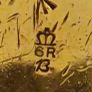 Original 1914 WWI British Army Brass Rifle Oiler - Lee Enfield - Marked Image 4