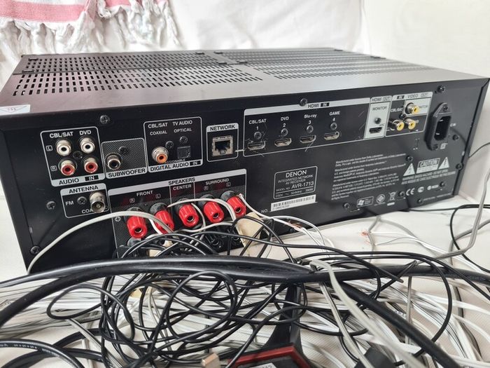 Denon AVR-1713 4K surround sound receiver