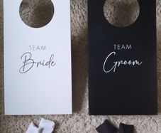 Mr and Mrs Wedding Garden Game