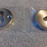 Escutcheon, Euro Profile, 53 mm, Stainless Steel Image 3