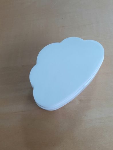 Vintage cloud presentation box