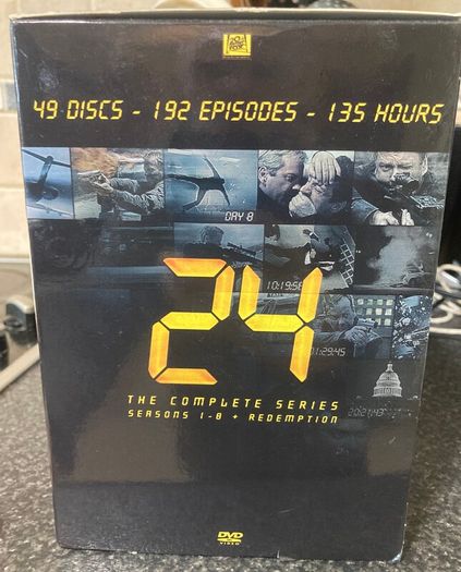 24: The Complete Series DVD Box Set (Seasons 1-8 + Redemption) - Perfect Condition
