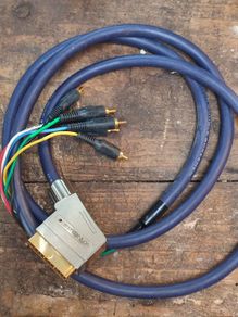 6ft SCART to RCA cable