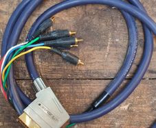 6ft SCART to RCA cable