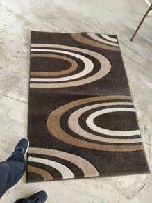 Brown rug