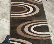 Brown rug