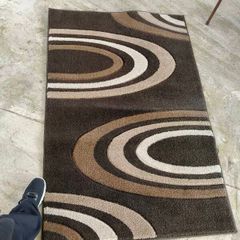 Brown rug