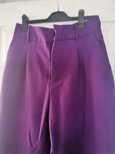 Purple trousers, Zara. L.