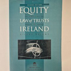 Equity and the Law of Trusts in Ireland Book