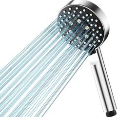 Shower Head, Magichome High Pressure Shower Head with 5 Spray Modes, Turbocharged Design Powerful Shower Heads for Low Water Pressure