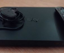 Sky Q box and remote control