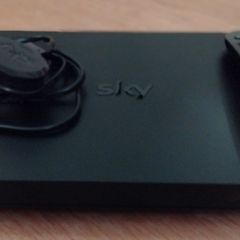 Sky Q box and remote control