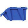 50 pcs Stackable Storage Bins 200x300x130 mm Blue Image 7