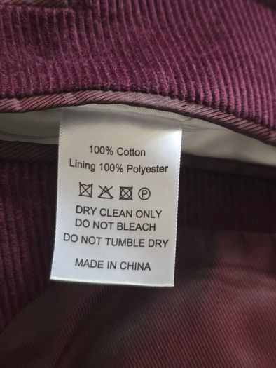 Samuel Windsor Corduroy Blazer Mens 42R