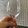 Dartington 6 wine glasses Crystal Image 2