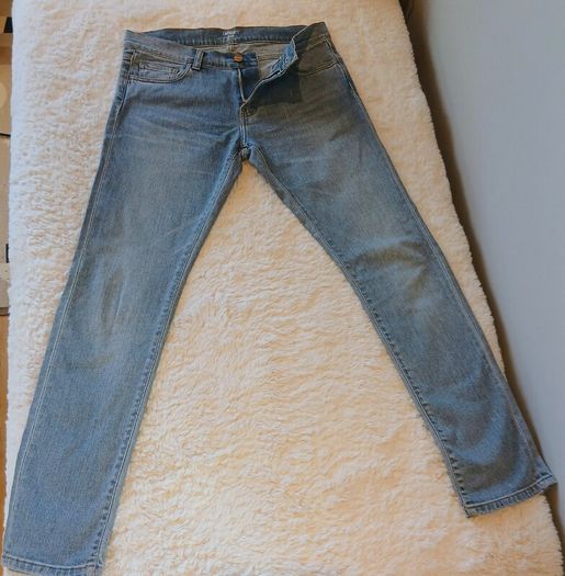 Carhartt WIP Rebellion Pant Slim Tapered Jeans - Light Wash Denim - 32x31
