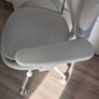 IKEA Office Chair with Armrests (Beige/White) - Good Condition Image 8