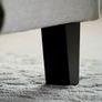 Beige Fabric Super King 6' Bedframe Image 5