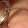 Large Vintage Unisex Sterling Silver Ring Image 8