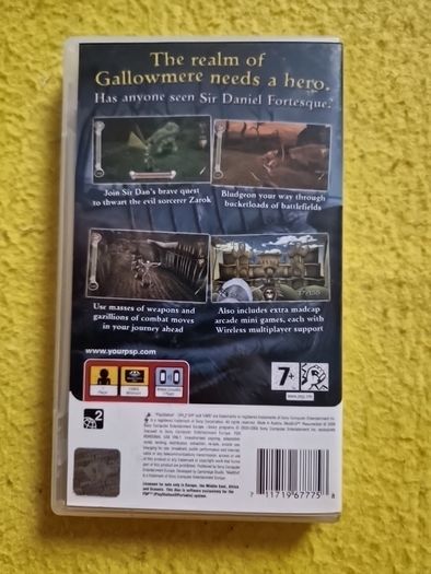 Medievil PSP PlayStation Games Original