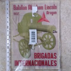 Spanish Civil War Uncut Ration Coupon Sheet - Abraham Lincoln Brigade