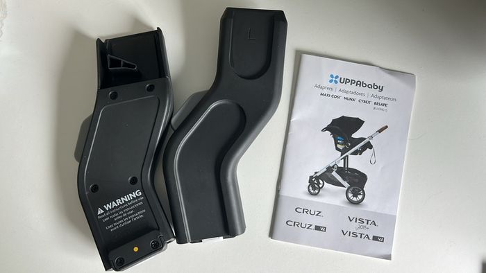 joie I-snug 2 infant car seat with uppababy adapters