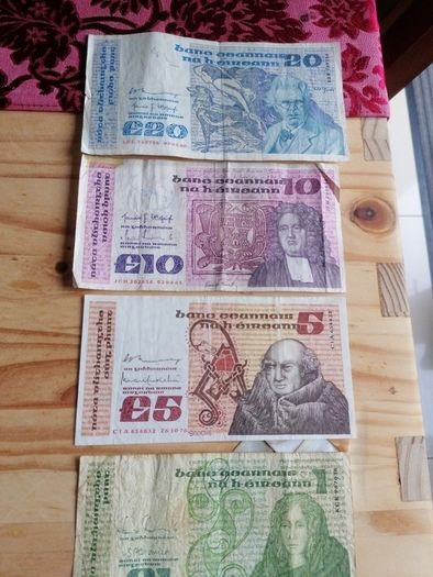 Ireland Series B Banknotes