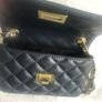 Genuine leather navy bag Image 7