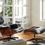 Replica Lounge Chair with Ottoman NORMAL W Palisander Image 3