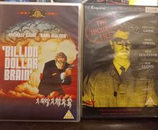 The Ipcress File & The Billion Dollar Brain DVD Bundle Michael Caine Harry Palmer Spy Thrillers